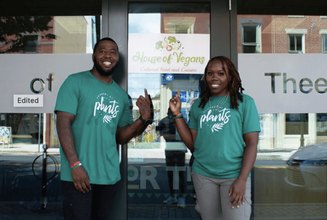Former McDonald's Employee Opens First Black-Owned Vegan Restaurant in Harrisburg, PA Former McDonald's Employee Opens First Black-Owned Vegan Restaurant in Harrisburg, PA
