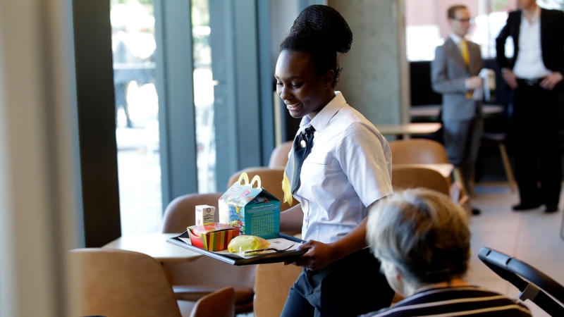 McDonald's Offers Paid Time Off, Child-Care And Tuition Assistance In Response To 'The Great Resignation' McDonald's Offers Paid Time Off, Child-Care And Tuition Assistance In Response To 'The Great Resignation'